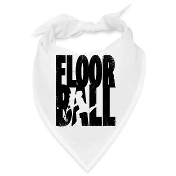 Floorball - Bandana - Weiß - Vorne