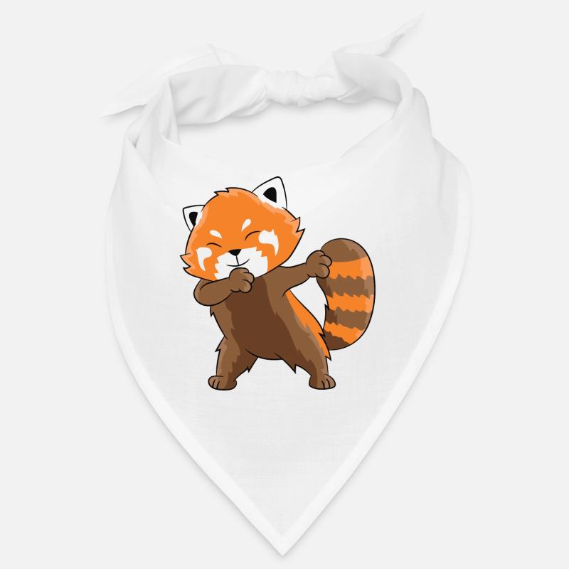 Dabbender Roter Panda Dabbing Red Panda Bandana