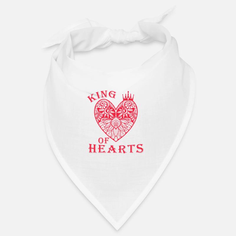 roi de coeur Bandana