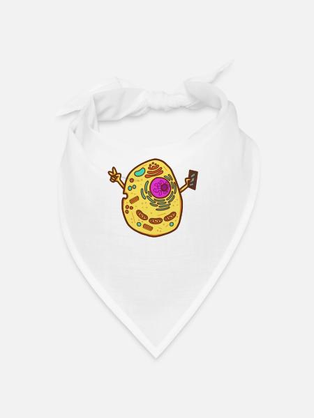 Cell-Fie Funny Science Biology - Bandana - white