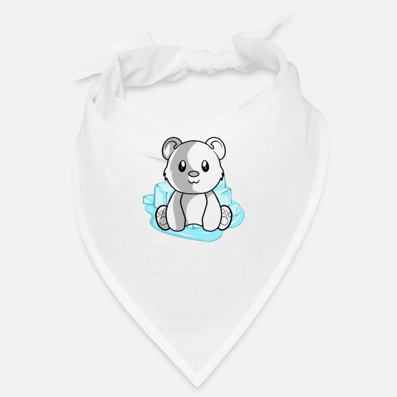 Eisbär Polarbär Bandana