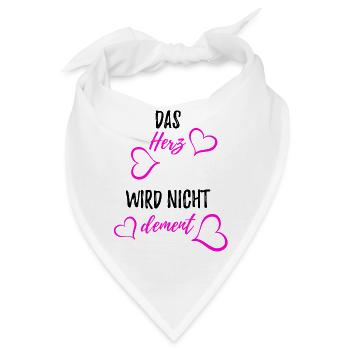 Altenpflegerin - Pflege - Bandana - Weiß - Vorne