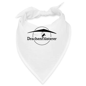 Drachenfliegen Drachenflieger Hängegleiter - Bandana - Weiß - Vorne