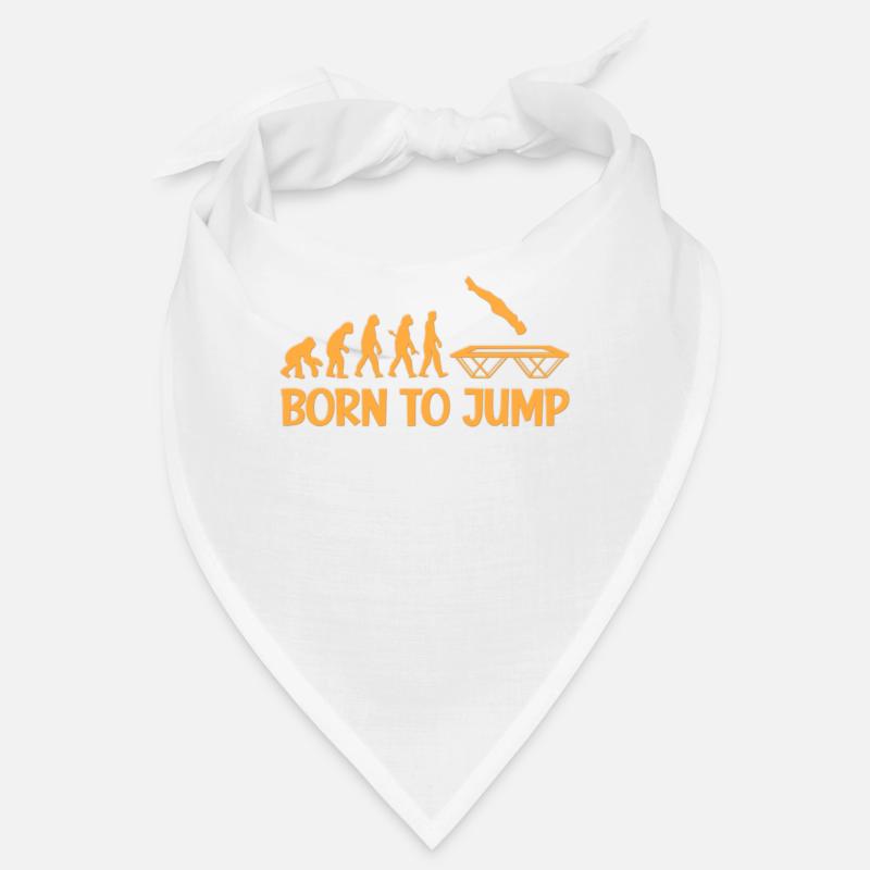 Saut de trampoline disant évolution Bandana