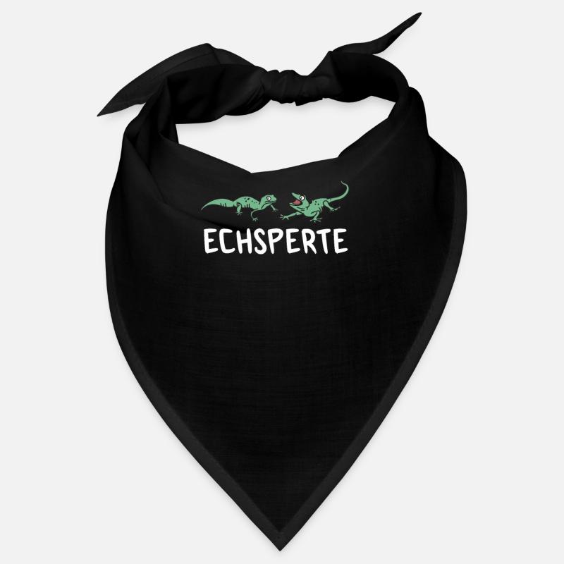 Echsperte Echse Echsen Reptil Reptilien Tierpflger Bandana