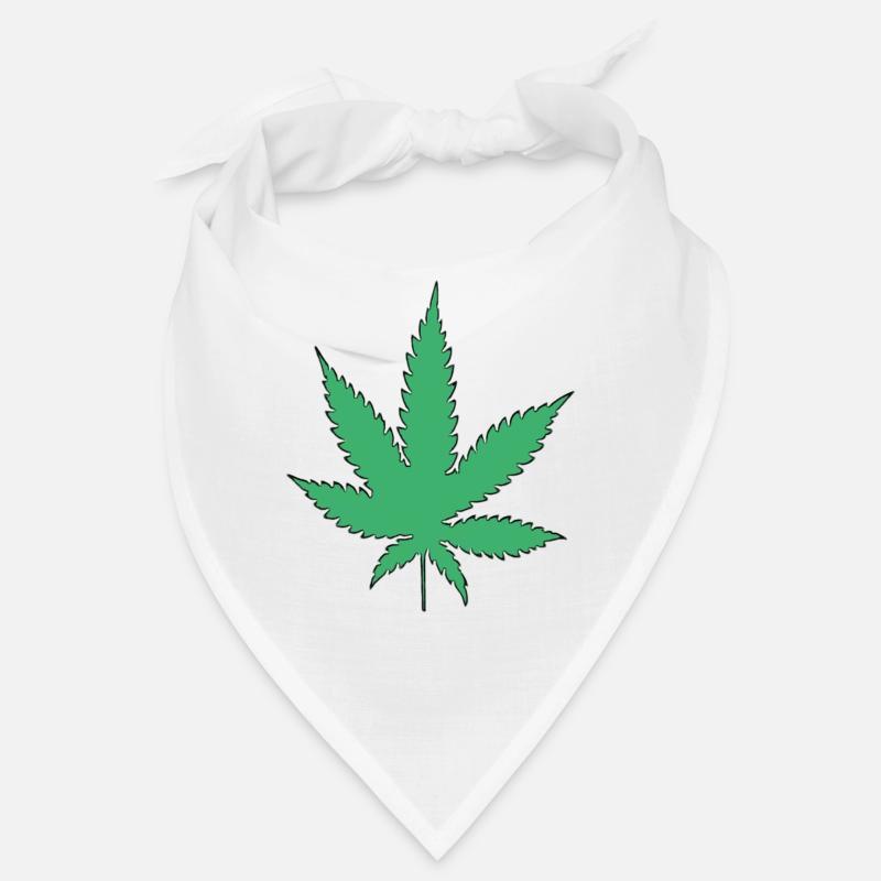 Feuille de cannabis Bandana
