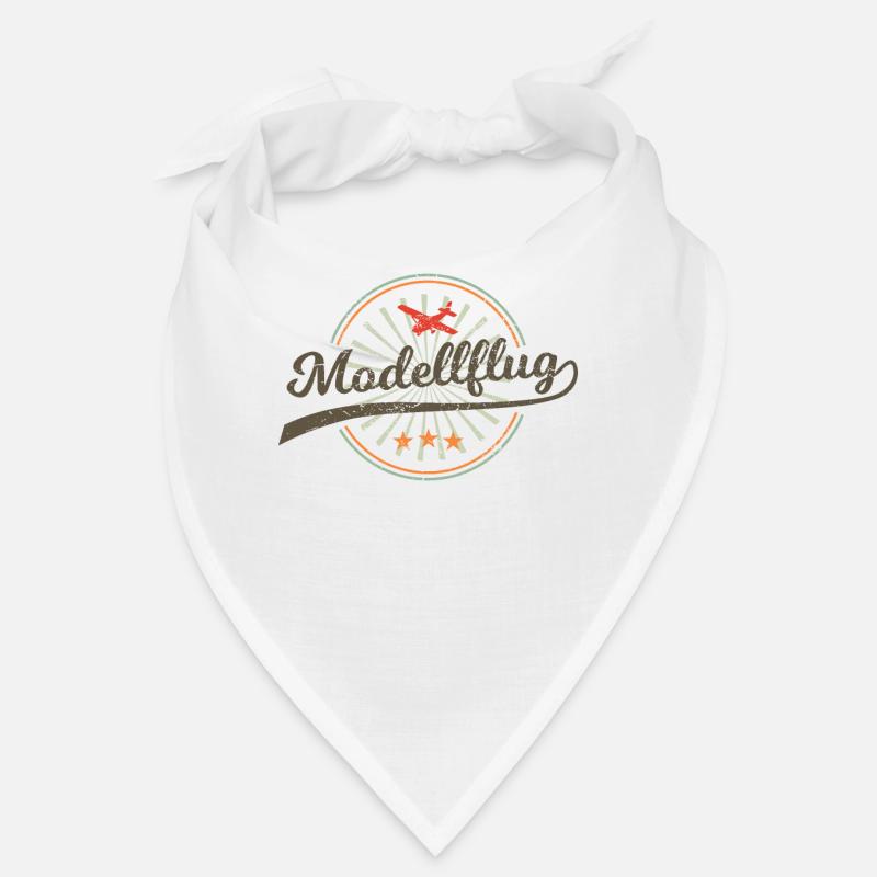 Modellflug Modellbauer Flugzeug Geschenk Retro Bandana