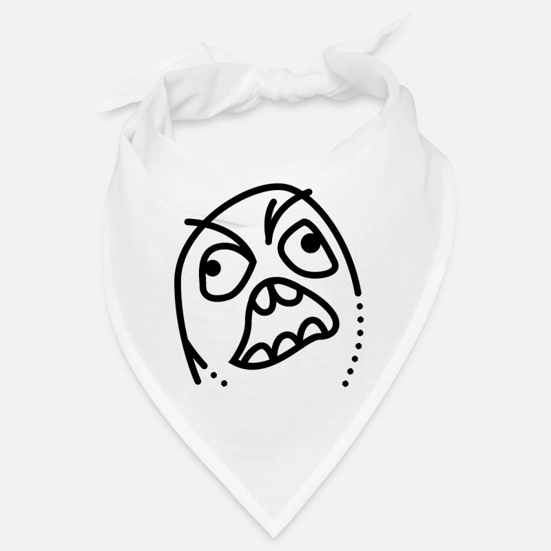 Meme Rage Guy Bandana