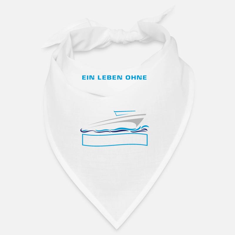 Boot Lustiger Boots Spruch Geschenk - Bandana - Weiß