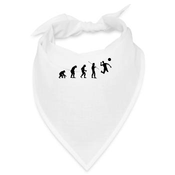 Faustball Athlet Evolution - Fistball Faustballer - Bandana - Weiß - Vorne