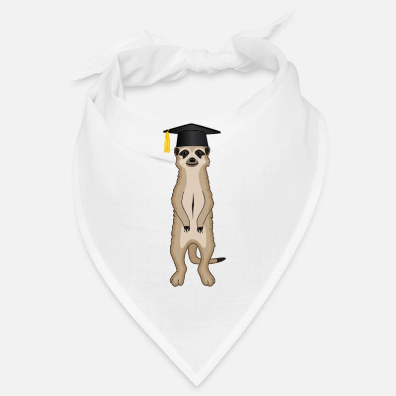Bachelor Master Studium Abschluss Erdmännchen Bandana