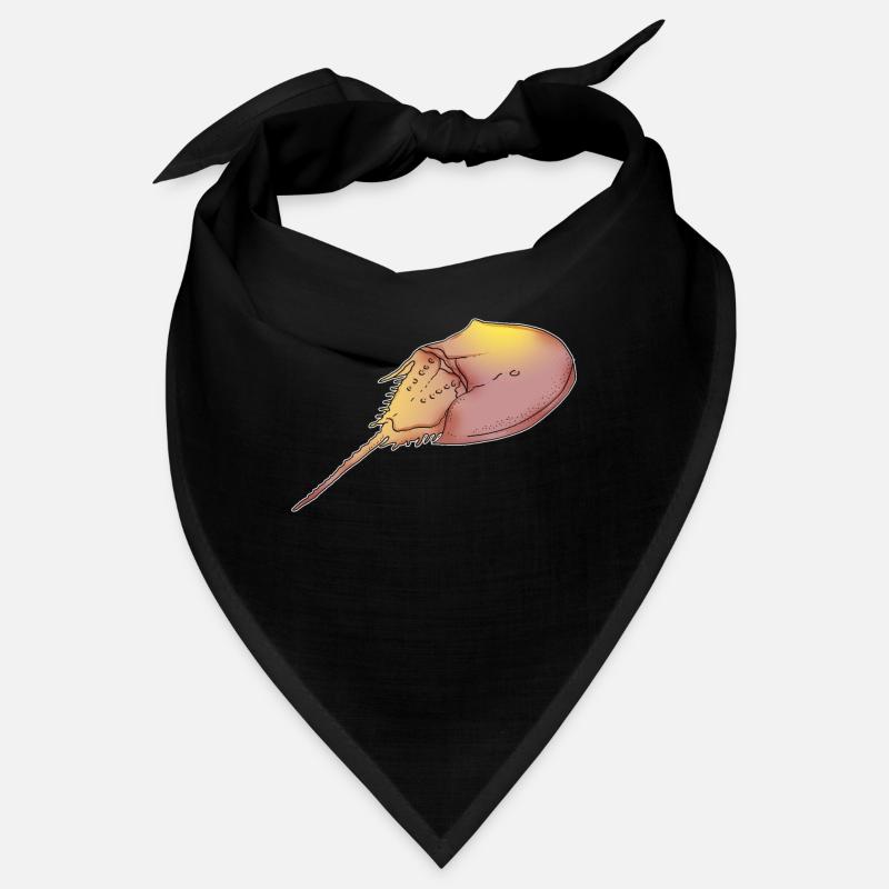 Cadeau d'illustration sur le crabe en fer à cheval Bandana