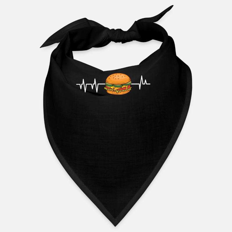Burger Hamburger Bandana