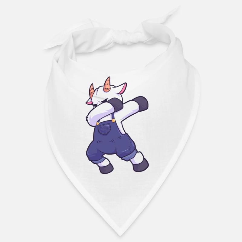 dab dabbing chèvre bouc Goat ferme Bandana