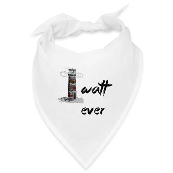 Watt Ever - Bandana - Weiß - Vorne