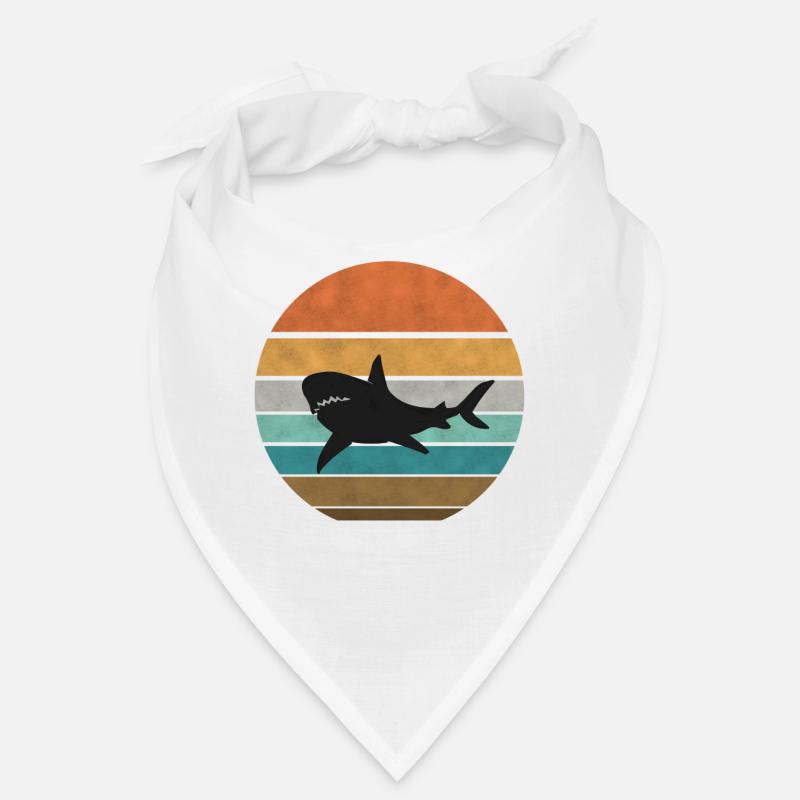 costume de requin rétro requin mégalodon Bandana