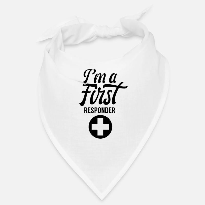 I am a first responder emergency first responder Bandana