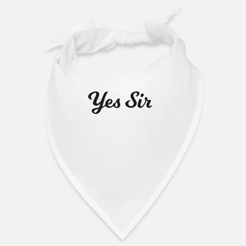 BDSM Devot Gift Ja Sir Kinky Geschenk Bandana