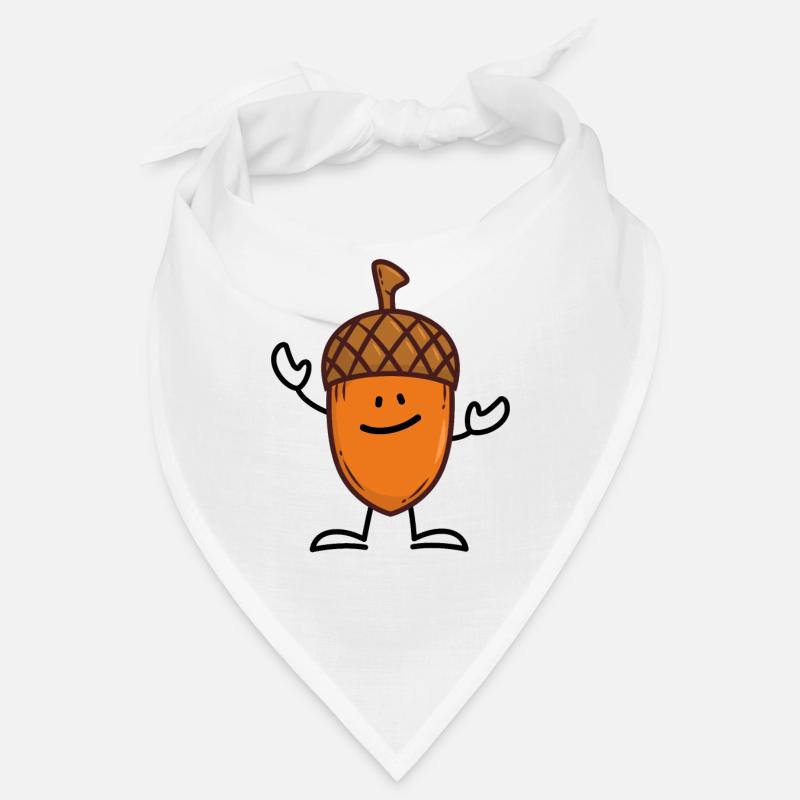 Eichel Herbst Eiche Baum Bandana