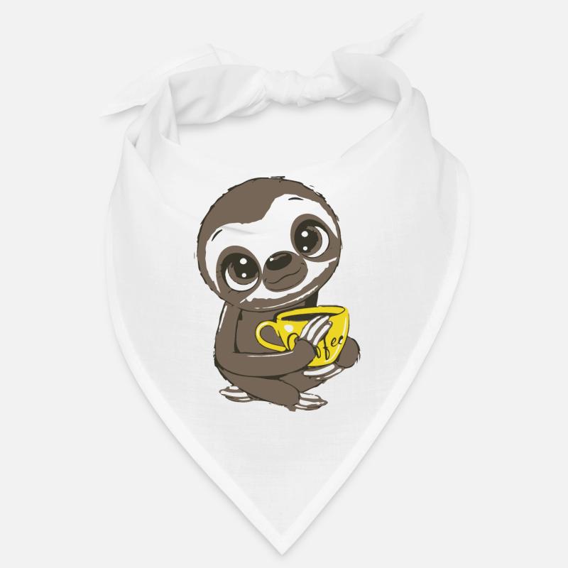 Sloth - Bandana - Weiß