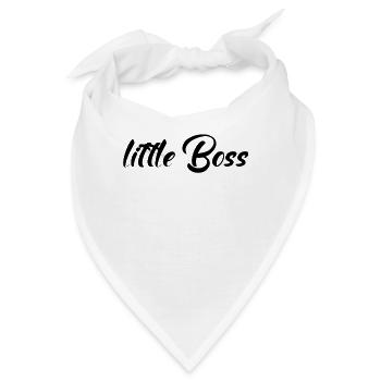 Kinder Geschenk Kindergeburtstag Baby Sprüche - Bandana - Weiß - Vorne