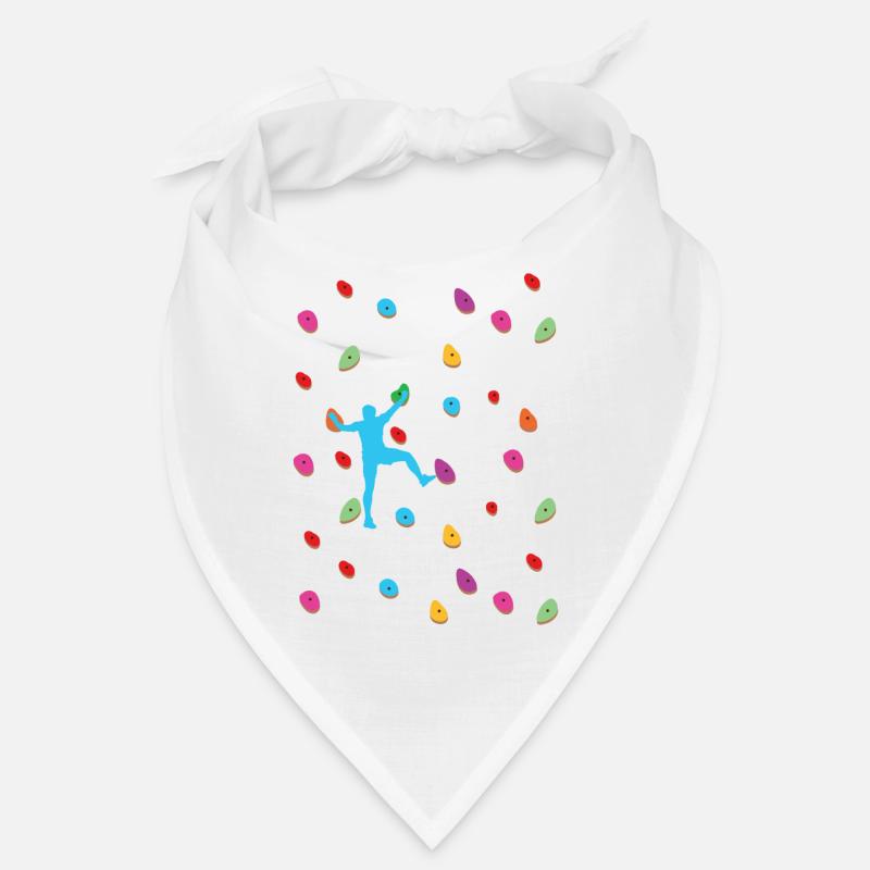 Kletterwand Bunt Kletter Boulder Klettern Geschenk Bandana