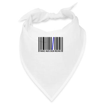 Tanz aus der Reihe: Für mutige Freigeister - Bandana - Weiß - Vorne