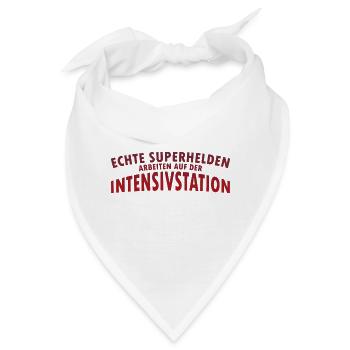 Krankenschwester Intensivstation Arzt Krankenhaus - Bandana - Weiß - Vorne