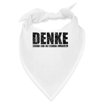 DENKE - Bandana - Weiß - Vorne