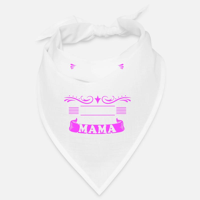 Friesen Mama Friesenpferd Pferd Geschenk - Bandana - Weiß