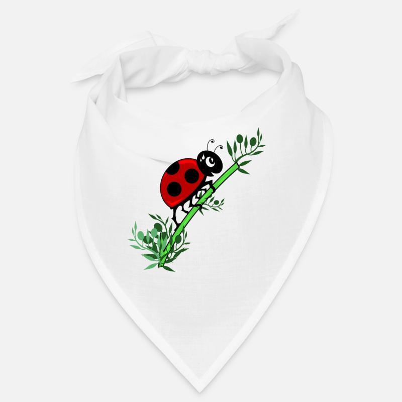 Ladybug botany Bandana