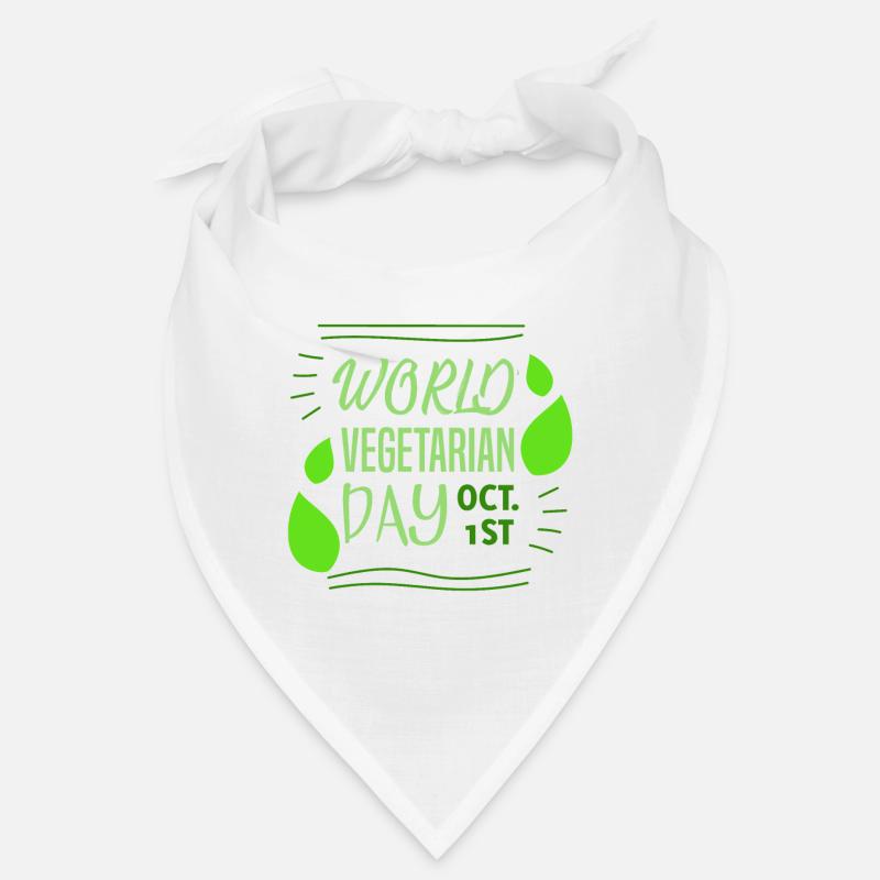 World Vegetarian Day 1 October 1 October Kale-G Bandana