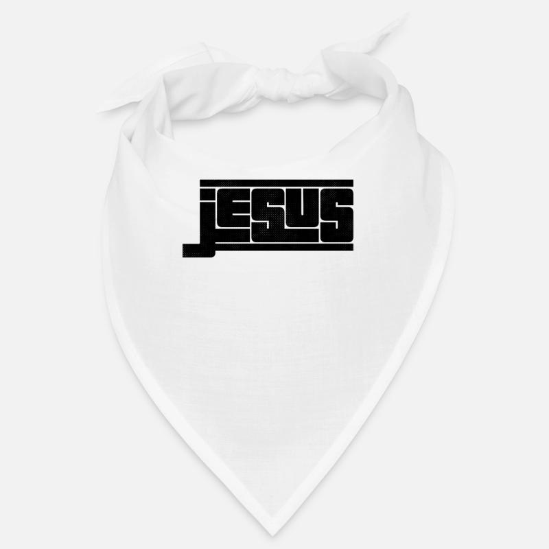 Jésus et la foi chrétienne - Bandana - blanc