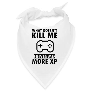 Gamer Geschenk Gaming Videospiele Computerspiele - Bandana - Weiß - Vorne