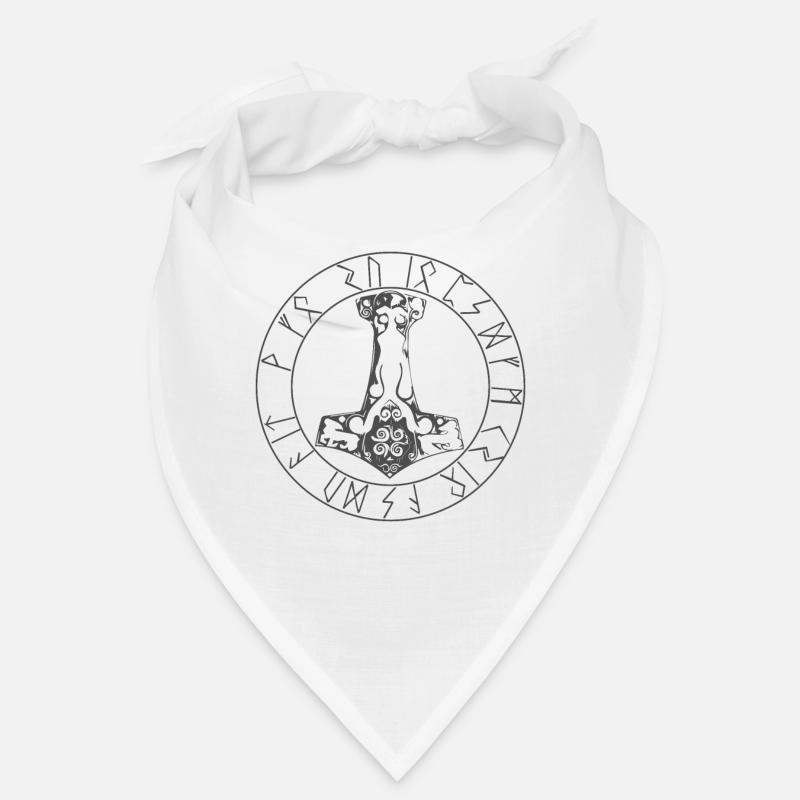 Runes viking du marteau de Thor Bandana