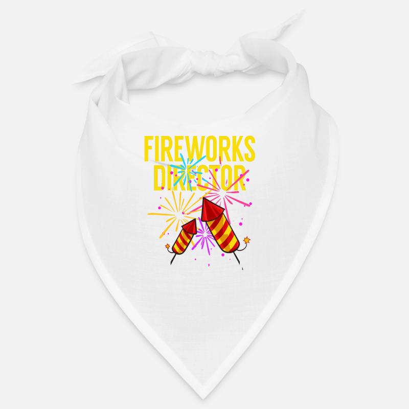 Fireworks Pyrotechnician Cracker Rocket Bandana
