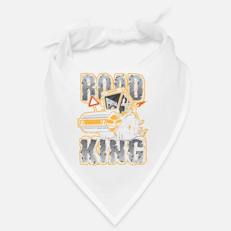 Construction worker road construction construction roller gift Bandana