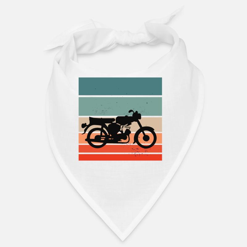 Simson fan rétro s51 gdr conception de cyclomoteur Bandana