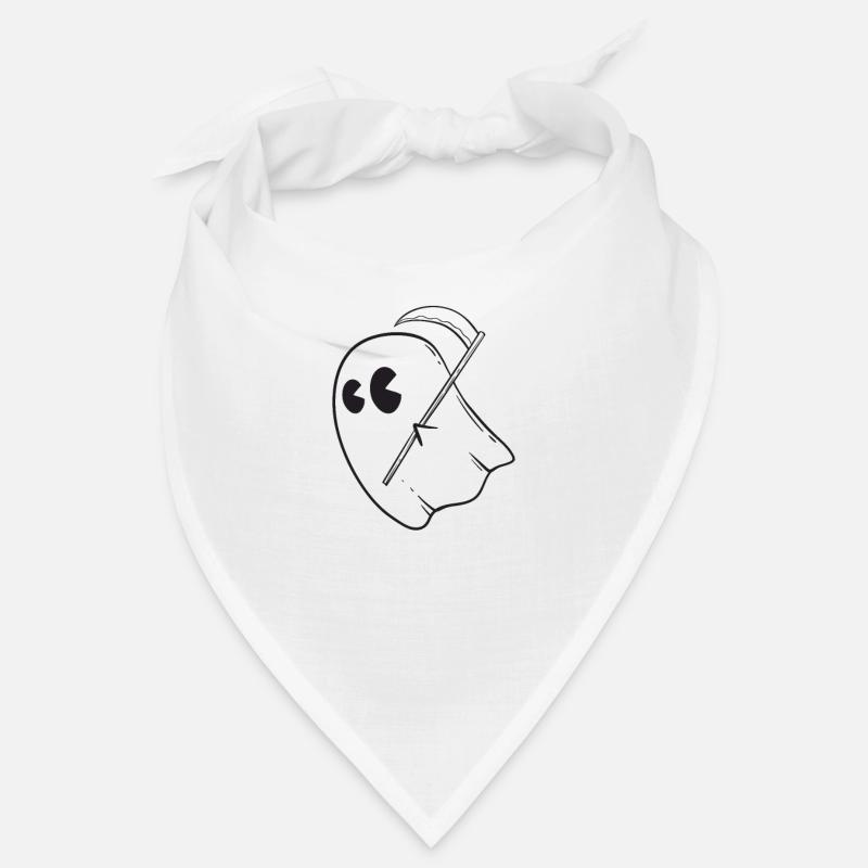 Halloween ghost ghost - Bandana - white