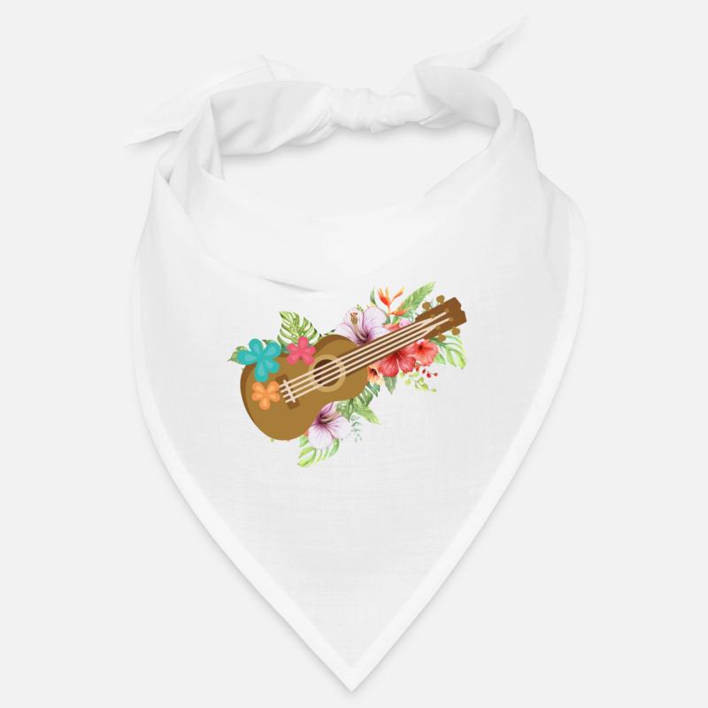 Ukulélé Uke - Bandana - blanc