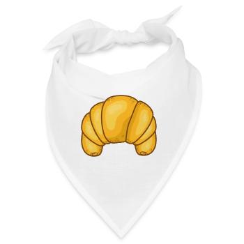 Croissant - Bandana - Weiß - Vorne