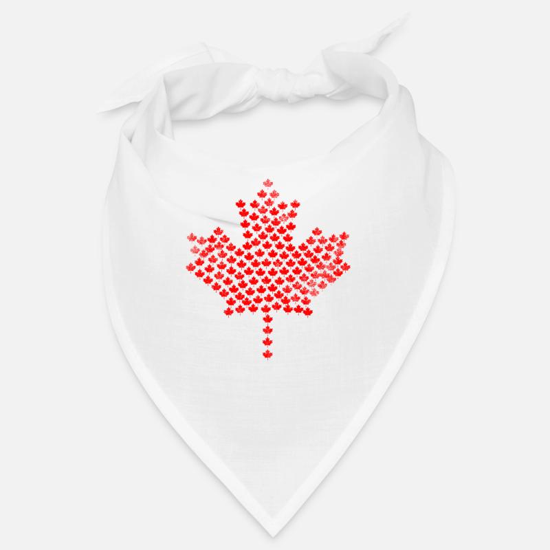 Canada Feuille d’érable - Bandana - blanc