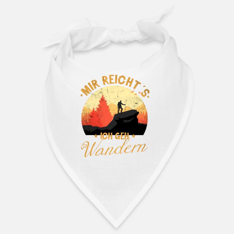 Wandern Berge Bergsteiger Wanderer gift Bandana