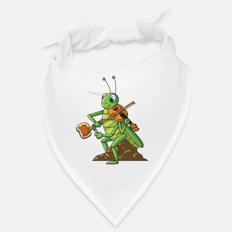 Violin cricket violin player multitasking bread Bandana