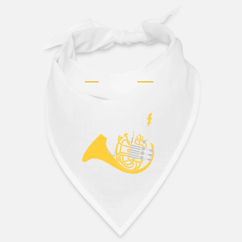 Horn Geschenkidee - Bandana - Weiß