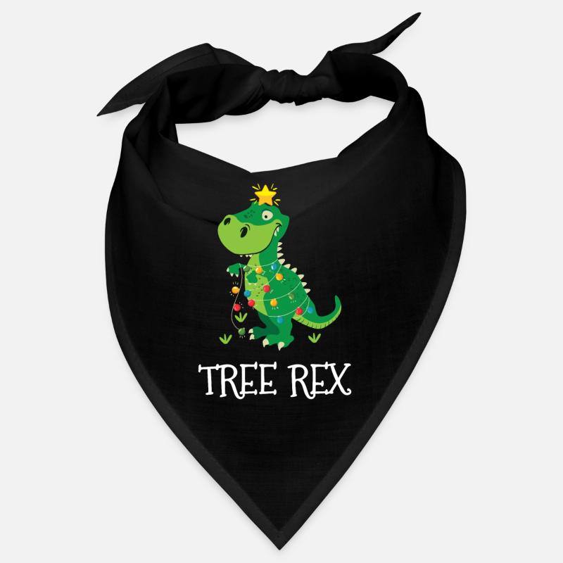 Funny Tree Rex Noël T-Rex Dinosaur Xm Bandana