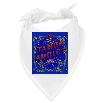 Tango-Süchtiger - Bandana - Weiß - Vorne