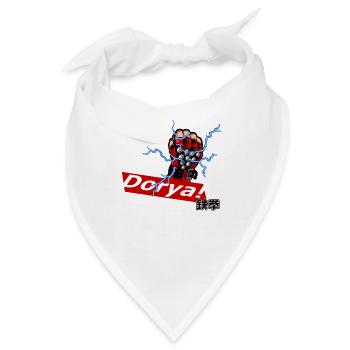 dorya doriya kämpferhandschuh tekken art ewgf - Bandana - Weiß - Vorne