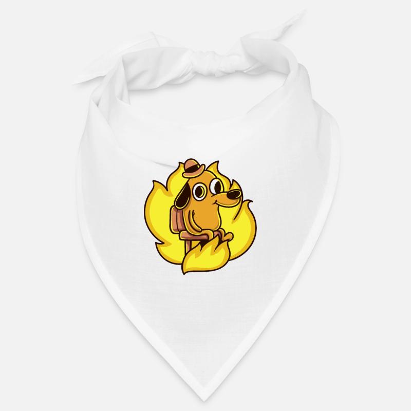 Das ist ein schönes Internet Meme - Bandana - Weiß