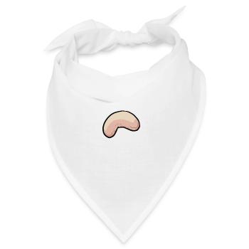 Ich bin ein Cashew Comedian und Joker Geschenk - Bandana - Weiß - Vorne
